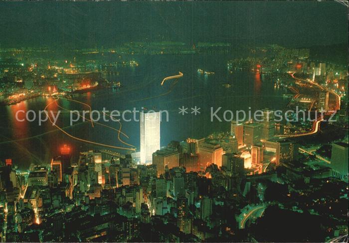 Hong Kong Night Scene from Peak
