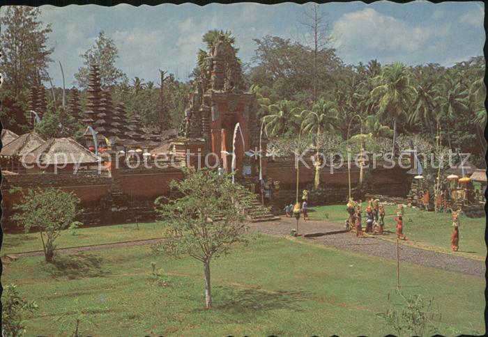 Bali Indonesien Pura di Taman Ajun Mengwi