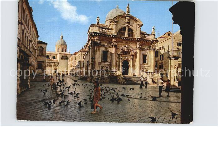 Dubrovnik Ragusa Marktplatz