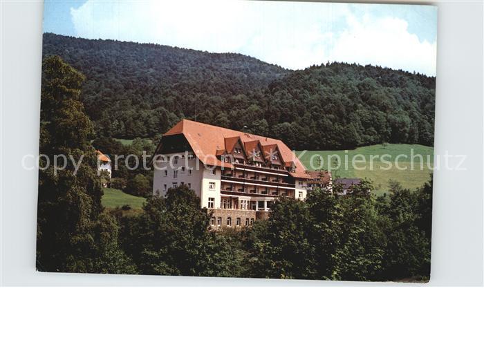Glottertal Sanatorium Kurhaus Glotterbad Schwarzwaldklinik