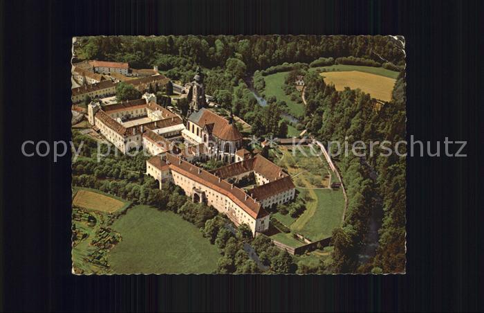 Zwettl-Niederoesterreich Zisterzienserstift Fliegeraufnahme