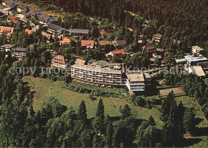 Bad Wildbad Blick auf den Sommerberg Fliegeraufnahme