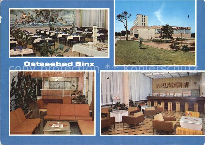 Binz Ruegen FDGB Urlauberrestaurant Ruegen FDGB Erholungsheim Arkona