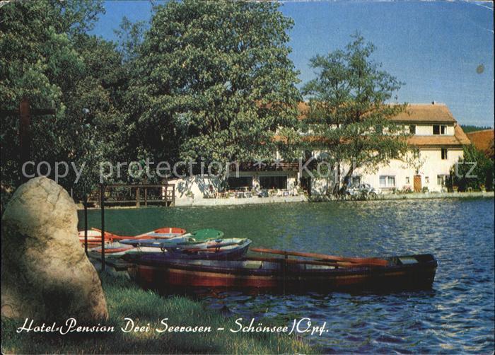 Schoensee Hotel Pension Drei Seerosen Ruderboot