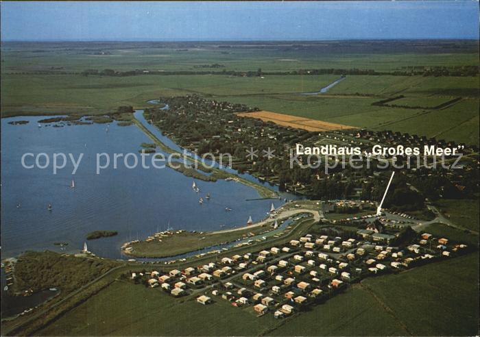 Bedekaspel Landhaus Grosses Meer Hotel Restaurant Kloen Schnack Fliegeraufnahme