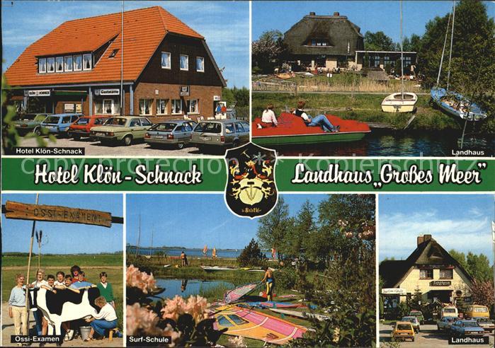 Bedekaspel Landhaus Grosses Meer Hotel Restaurant Kloen Schnack Grosses Meer