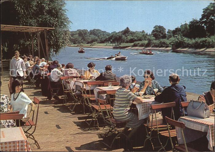 Potsdam HOG Freundschaftsinsel Gaststaette Terrasse