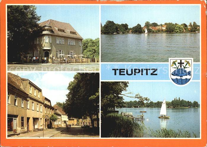 Teupitz Gaststaette Schenk von Landsberg Am Markt Teupitzsee