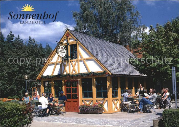 Pleinfeld Landhotel Sonnenhof Terrasse