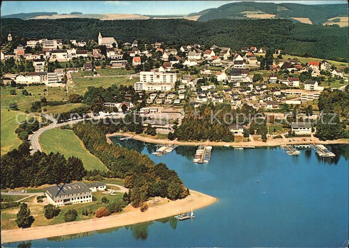 Sorpesee Sauerland Jugendherberge Fliegeraufnahme