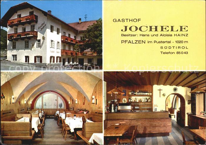 Pfalzen Bruneck Gasthof Jochele