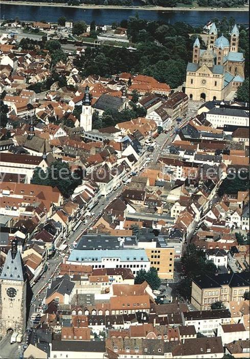 Speyer Rhein Kaiserdom zu Speyer Via Triumphalis zwischen Dom und Altpoertel Fli