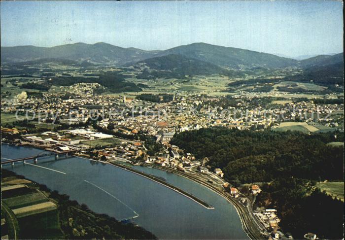 Deggendorf Donau Fliegeraufnahme