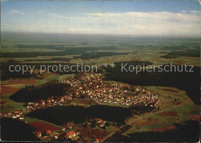 Koenigsfeld Schwarzwald Heilklimatischer Kurort Schwarzwald Fliegeraufnahme