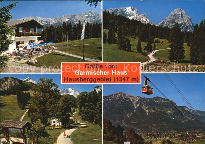 GARMISCH-PARTENKIRCHEN Bayern Garmischer Haus Wanderparadies Wettersteingebirge