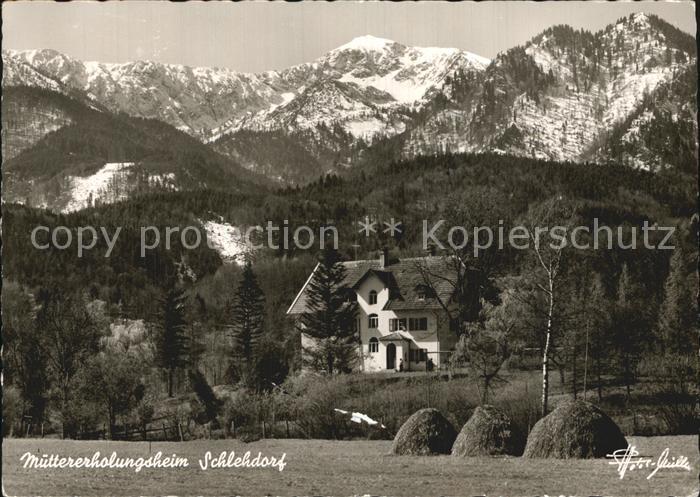 Schlehdorf Muettererholunsheim Heimgartengipfel Roetlstein Bayerische Voralpen