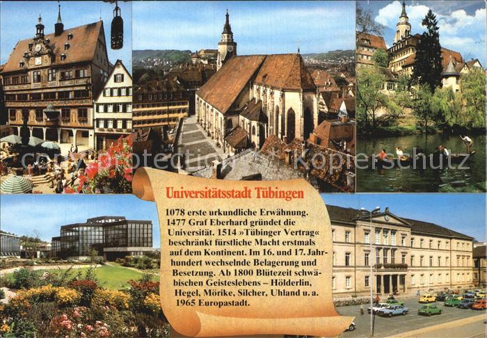 TueBINGEN BW Teilansichten Universitaetsstadt Geschichte