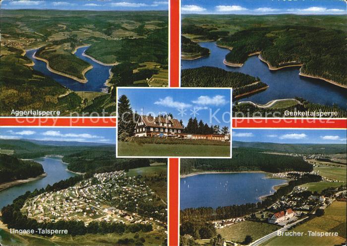 Marienheide VdH Waldhotel Talsperren Fliegeraufnahme