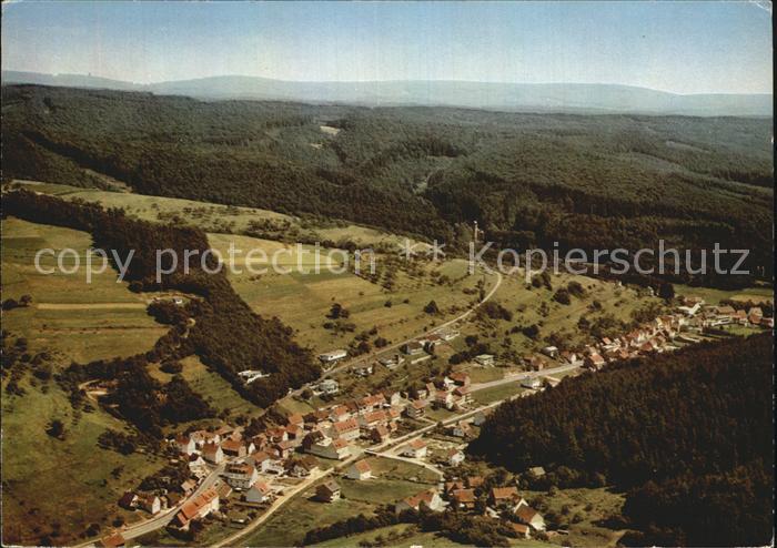 Mespelbrunn Spessart Fliegeraufnahme