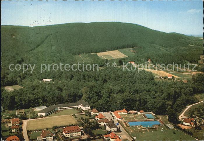 Iburg Teutoburger Wald Kneipp Heilbad Fliegeraufnahme