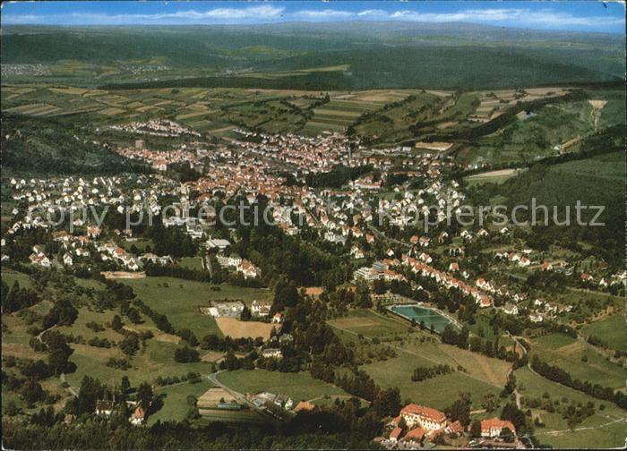 Bad Orb im Spessart Fliegeraufnahme