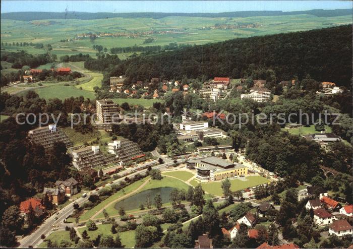 Bad Gandersheim am Harz Fliegeraufnahme