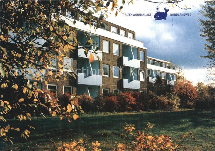 HAMBURG  CITY Altenwohnanlage Nordlandweg Herbststimmung