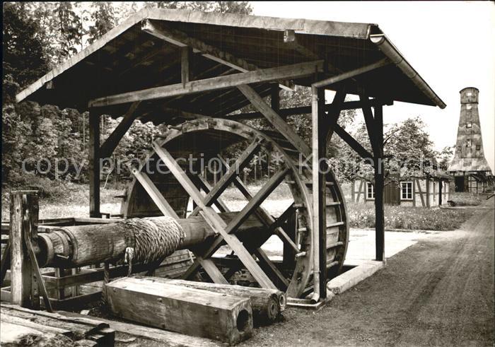 Bad Rappenau Historisches Tretrad aus dem Jahre 1822