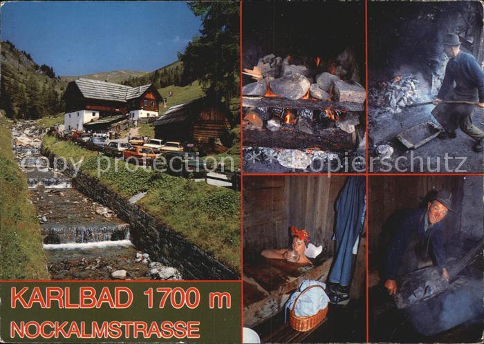 Radenthein Karlbad Nockalmstrasse altertuemliches Heilbad Gasthaus