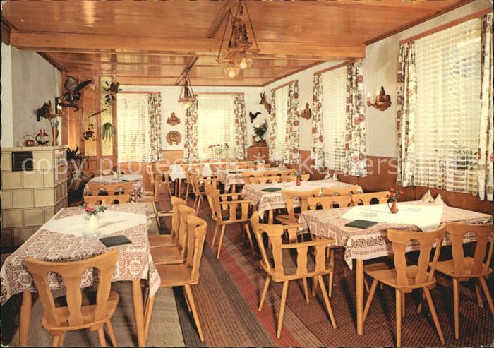 Prinzbach Gasthaus Pension Badischer Hof Gaststube