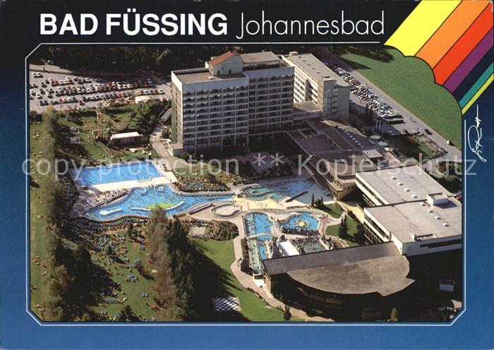 Bad Fuessing Johannesbad Thermal Mineral Heilquelle Fliegeraufnahme