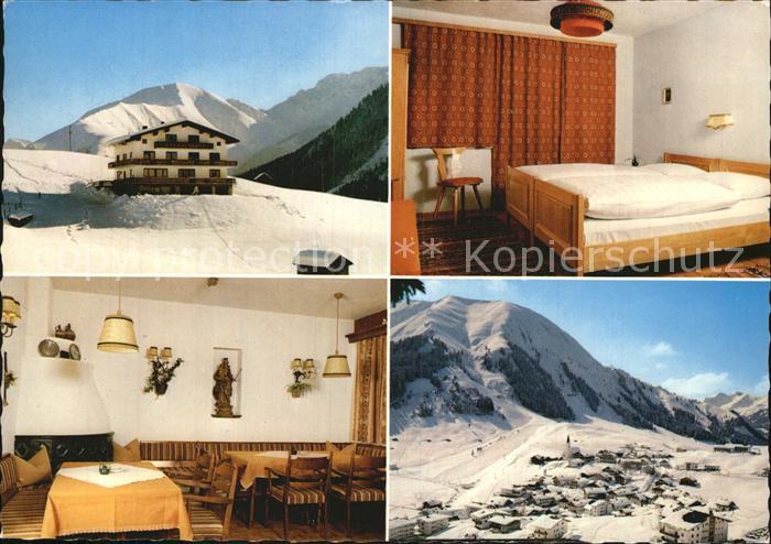 Berwang Tirol Fruehstueckspension Gschwendhof Winterpanorama Alpen