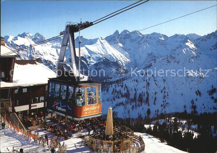 Oberstdorf Fellhornbahn Grosser Krottenkopf Trettachspitze Maedelegabel Hochfrot