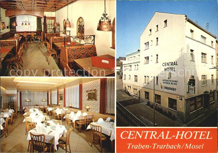 Traben-Trarbach Central Hotel Restaurant Weinhaus Cornely Karte Nr 12908 H