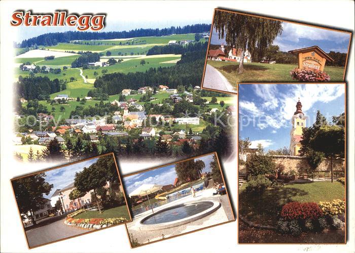 Strallegg Panorama Urlaubsort Kirche Schwimmbad