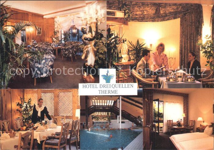 Bad Griesbach Rottal Hotel Dreiquellen Therme Appartements Restaurant Hallenbad