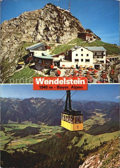 Wendelstein Berg Wendelsteinhaus Seilbahn Bergstation Gipfel Alpenpanorama