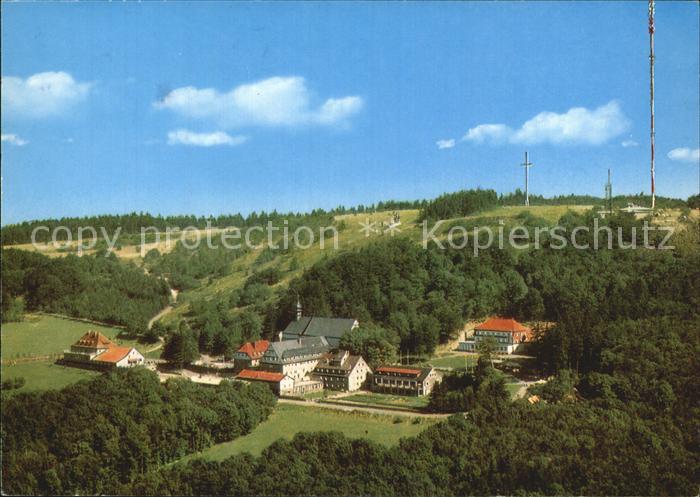 Kreuzberg Rhoen Kloster Sender Fliegeraufnahme