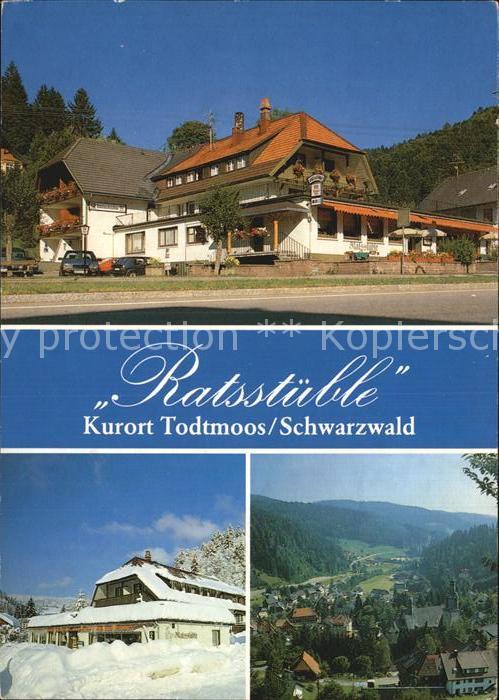 Todtmoos Schwarzwald BW Hotel Restaurant Ratsstueble Schwarzwald
