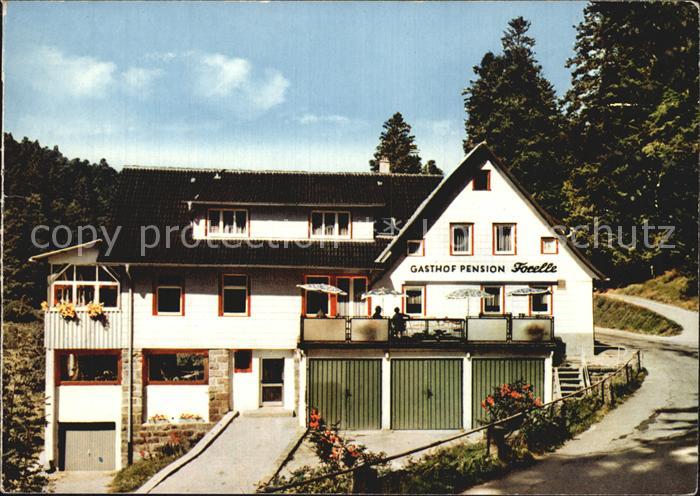 Hundsbach Forbach Gasthof Pension Forelle Luftkurort Schwarzwald