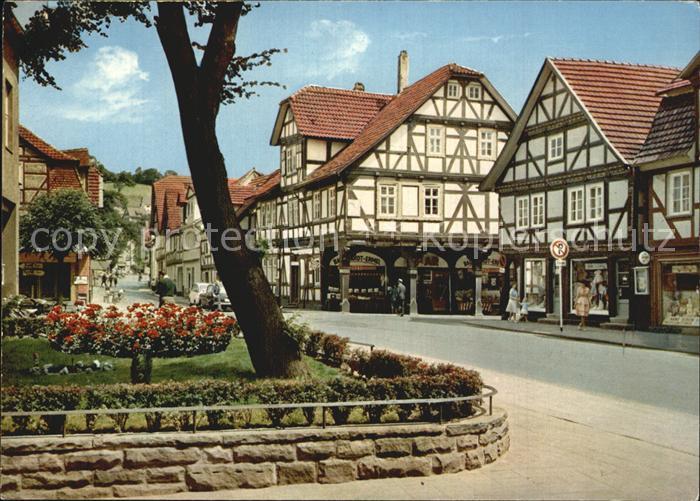 Rotenburg Fulda Steinweg Fachwerkhaeuser Luftkurort