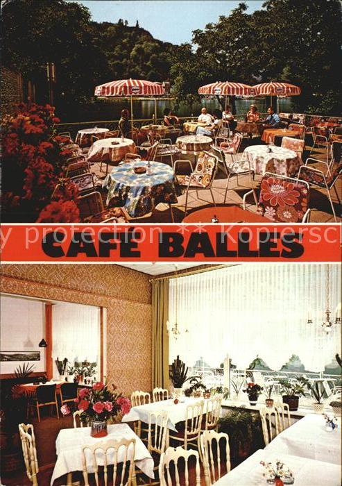 Traben-Trarbach Cafe Balles Konditorei Weinstube