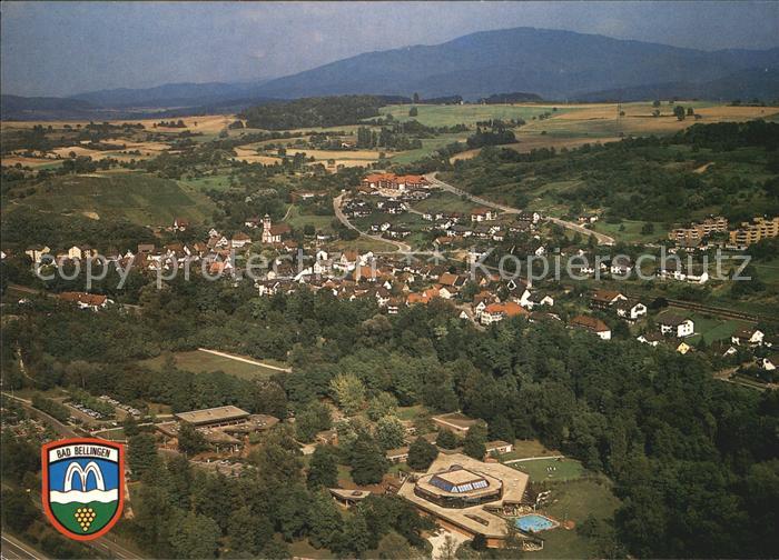Bad Bellingen Thermalbad Kurort Schwarzwald Fliegeraufnahme