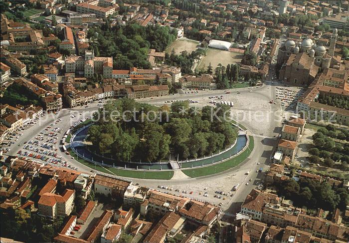 Padova Fliegeraufnahme Prato della Valle