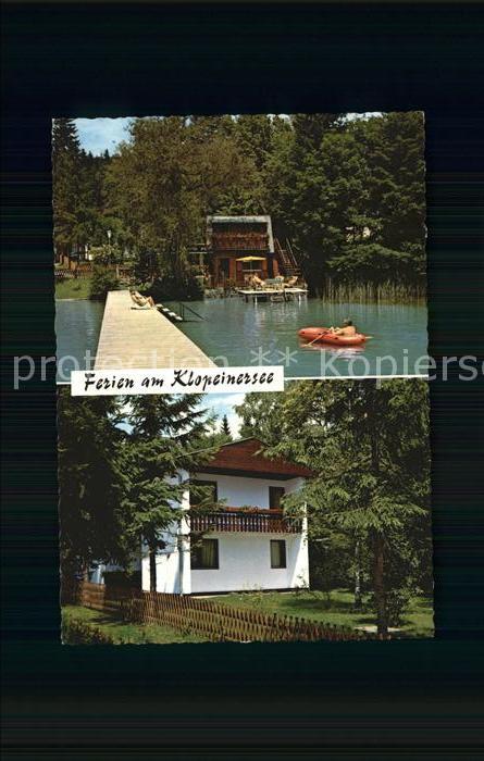 St Kanzian Klopeiner See Seeansichten