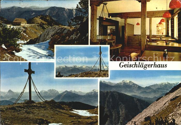 Goestling Ybbs Geischlaegerhaus Gipfelkreuz