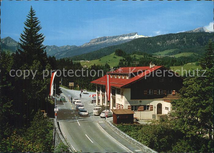 Riezlern Kleinwalsertal Vorarlberg Grenzgasthof Walzerschanz