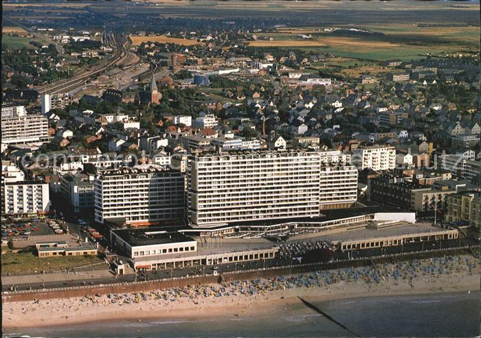 Westerland Sylt Fliegeraufnahme Kurzentrum