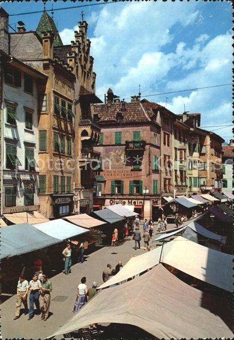 Bozen Suedtirol Obstmarkt