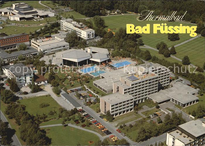 Bad Fuessing Fliegeraufnahme Klinik Niederbayern